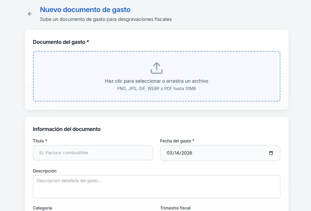 Nunca pierdas un recibo